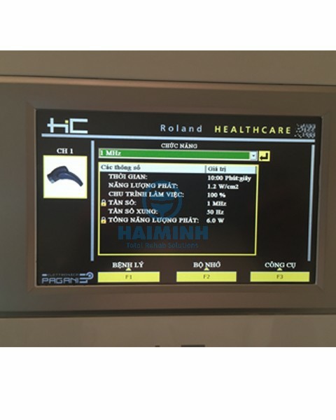 Máy điện xung kết hợp siêu âm 0